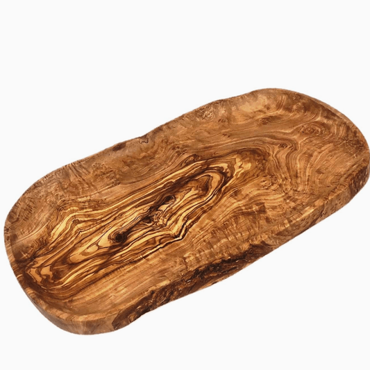Olivewood Serving Platter 13 - 14" - OO Kitchenware - Olive Ovation