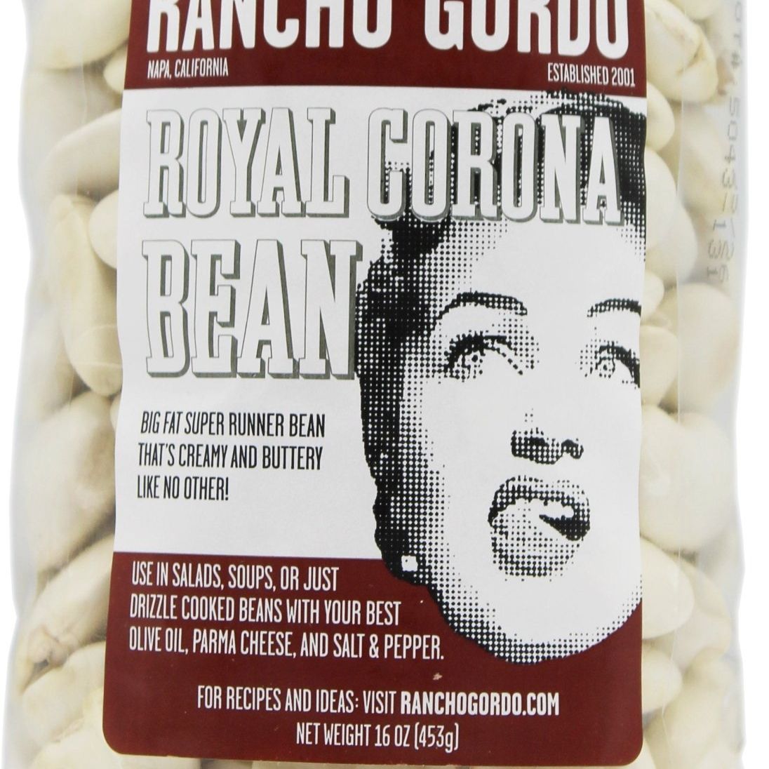 Rancho Gordo Royal Corona Beans - Olive Ovation