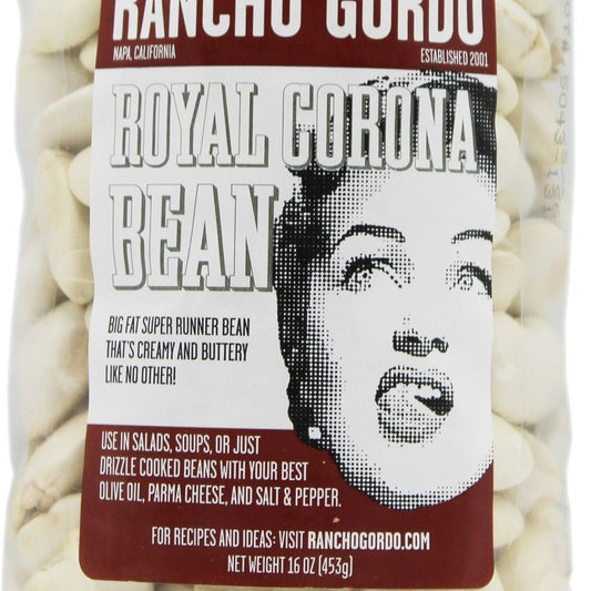 Rancho Gordo Royal Corona Beans - Olive Ovation