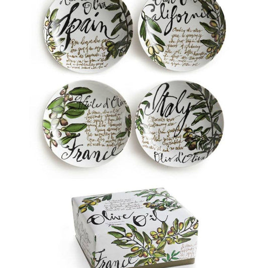 Rosanna Olive Oil Bowls Set of 4 - Olive Ovation