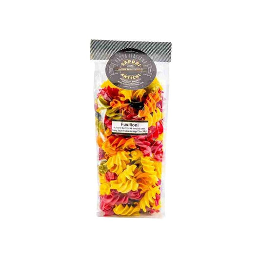 Sapori Antichi Multicolor Fusilloni 17.6oz - OO Pasta Beans and Grains - Olive Ovation