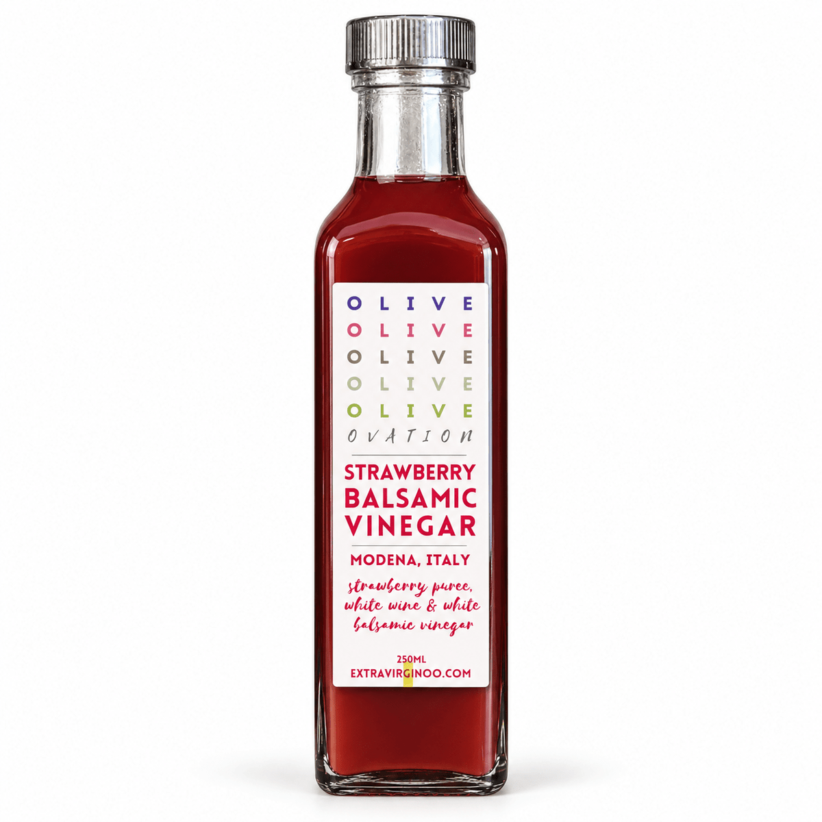 Strawberry Vinegar 250ml - Olive Ovation