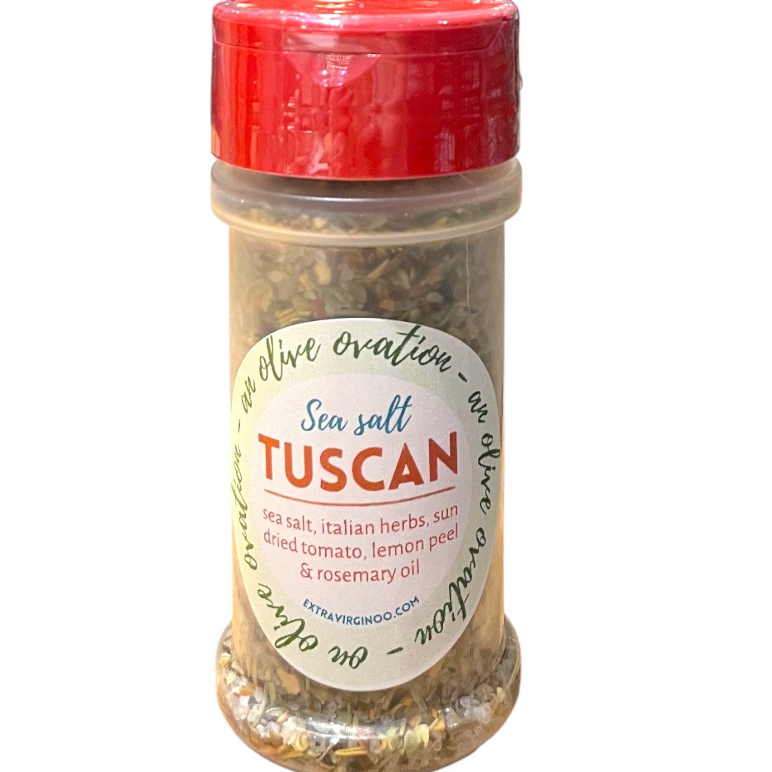 Tuscan Sea Salt Shaker - OO Salts and Seasonings - Olive Ovation