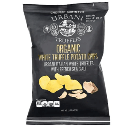 Urbani Organic White Truffle Potato Chips 1.58oz - OO Savory Snacks - Olive Ovation